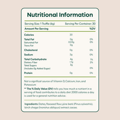 Birch Chaga Truffles