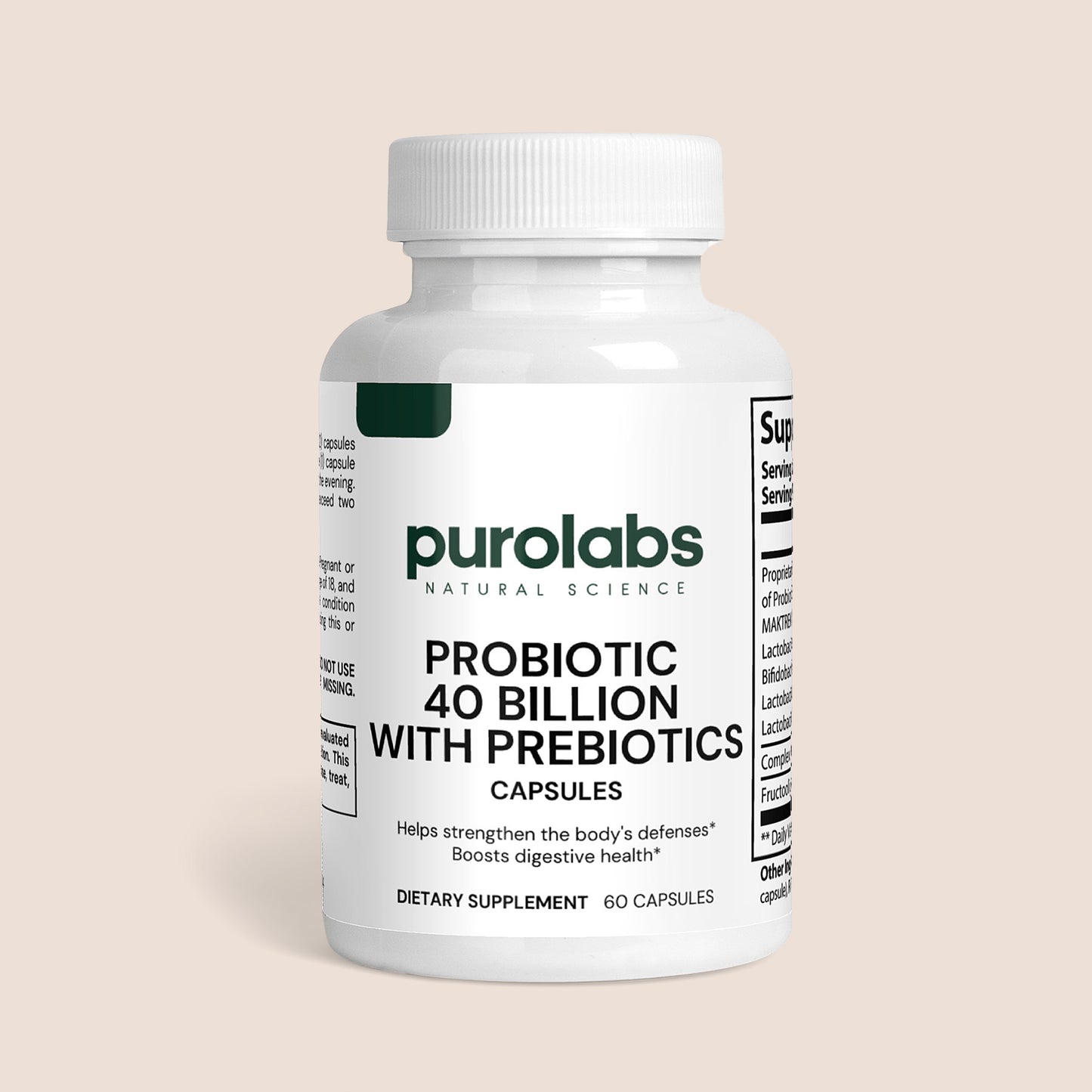 Probiotic 40 Billion with Prebiotics