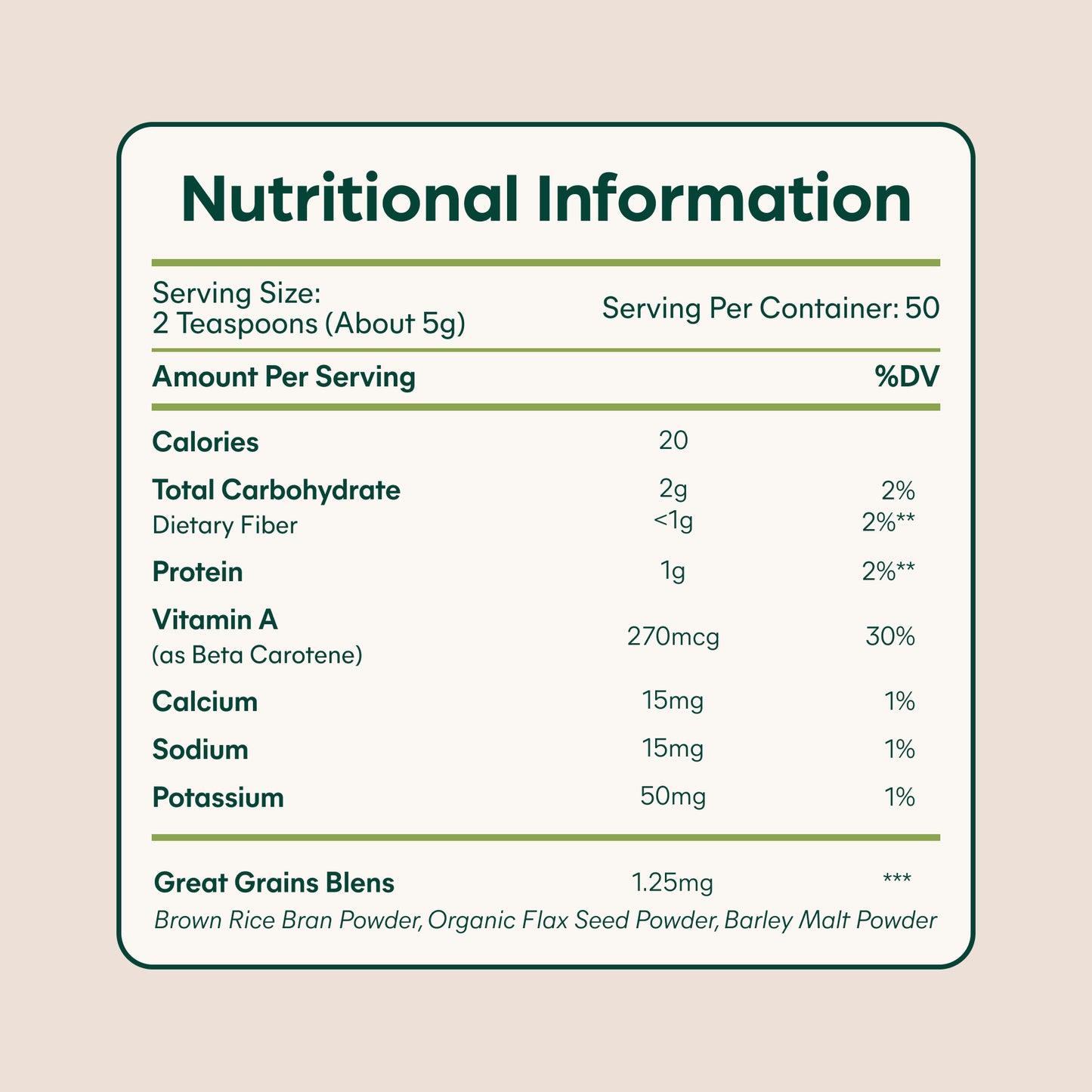 Ultra Cleanse Smoothie Greens