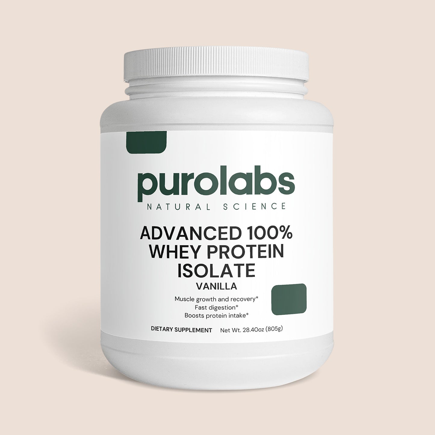 Advanced 100% Whey Protein Isolate (Vanilla)