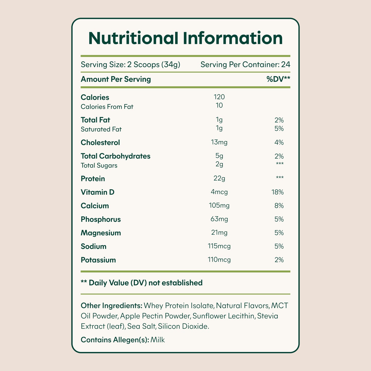 Advanced 100% Whey Protein Isolate (Vanilla)