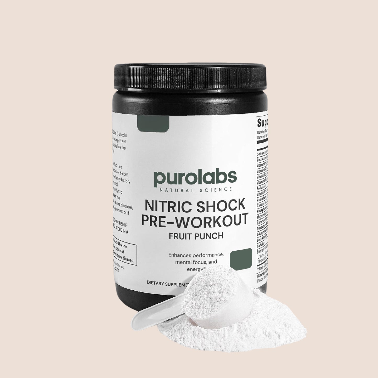 Nitric Shock Pre-Workout Powder (Fruit Punch)